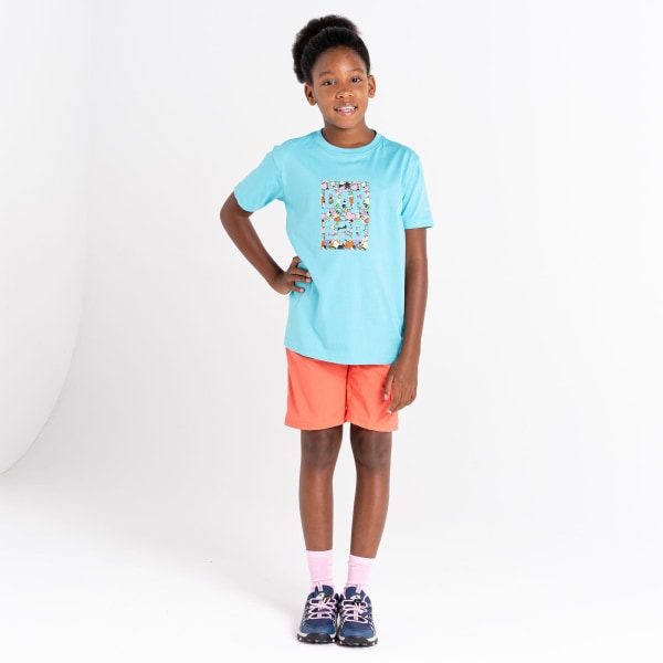 Dare 2B Childrens/Kids Trailblazer Floral T-Shirt 7-8 Years Sea Sea Jet Blue 7-8 Years