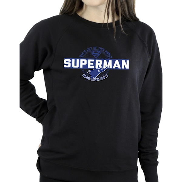 DC Comics Dam/Kvinnor Superman Out Of This World Sweatshirt X Black XXL