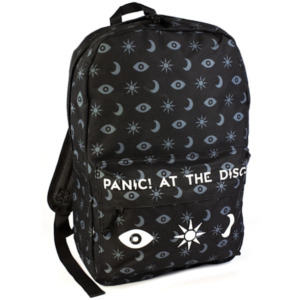 Rock Sax Panic! At The Disco Ryggsäck One Size Svart/Grå/Vit Black/Grey/White One Size