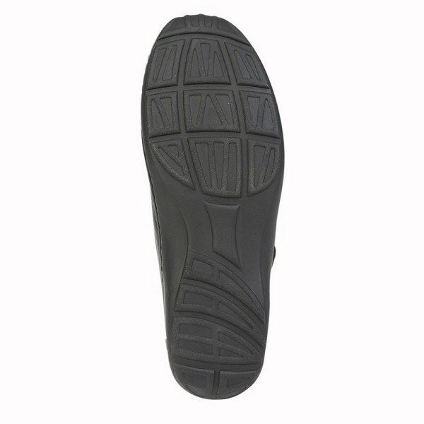 Mod Comfys Softie-läder för dam/dam, extra brett Mary Janes 9 Black 9 UK