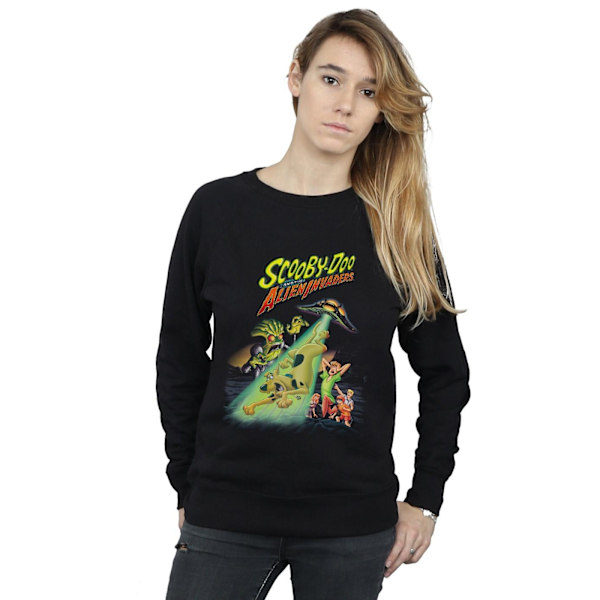 Scooby Doo Dam/Damer The Alien Invaders Sweatshirt XXL Svart Black XXL