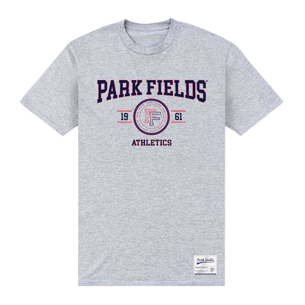 Park Fields Unisex Adult Lock Up T-Shirt L Heather Grey Heather Grey L