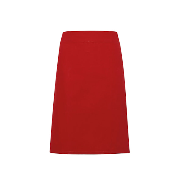 Premier Unisex Calibre Heavy Cotton Canvas Midjeskydd En Storlek Red One Size