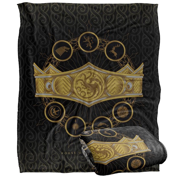 House Of The Dragon Seven Kingdoms Filt En Storlek Flerfärgad Multicoloured One Size