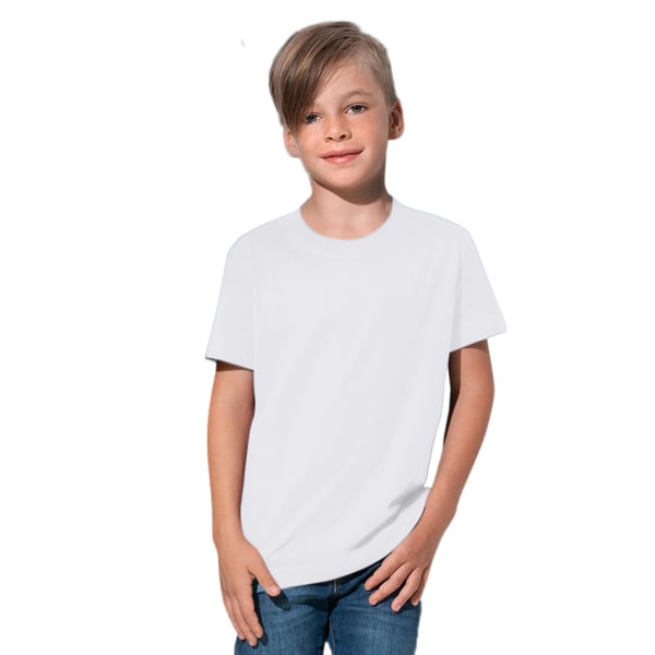 Stedman Classic T-shirt för barn/barn L Vit White L