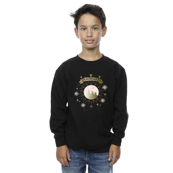 Harry Potter Pojkar Hogwarts Yule Ball Sweatshirt 5-6 År Svart Black 5-6 Years