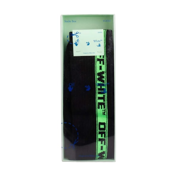 Off White Unisex Vuxen Industrial Belt Strumpor One Size Svart/Gre Black/Green One Size