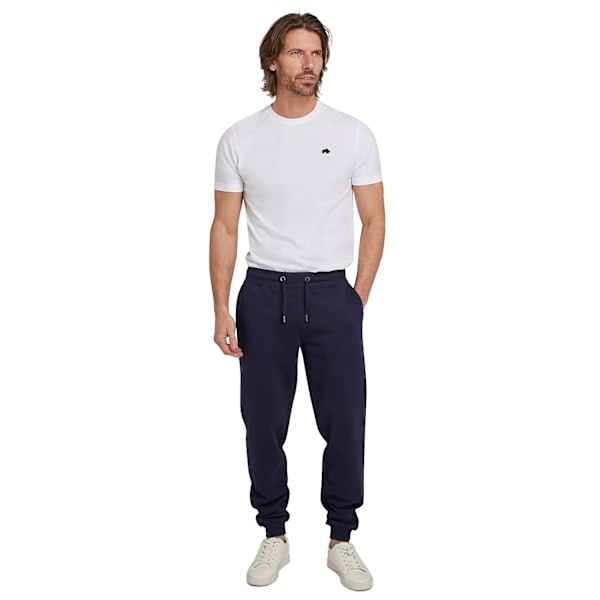 Raging Bull Män Cuffade Joggingbyxor 4XL Marinblå Navy 4XL