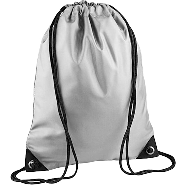 Bagbase Premium Gymsac Vattentät Väska (11 Liter) One Size Silver Grey One Size