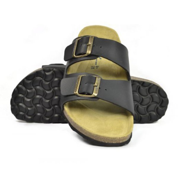 Sanosan Mens Aston Sano Sandaler 10 UK Svart/Brun Black/Brown 10 UK