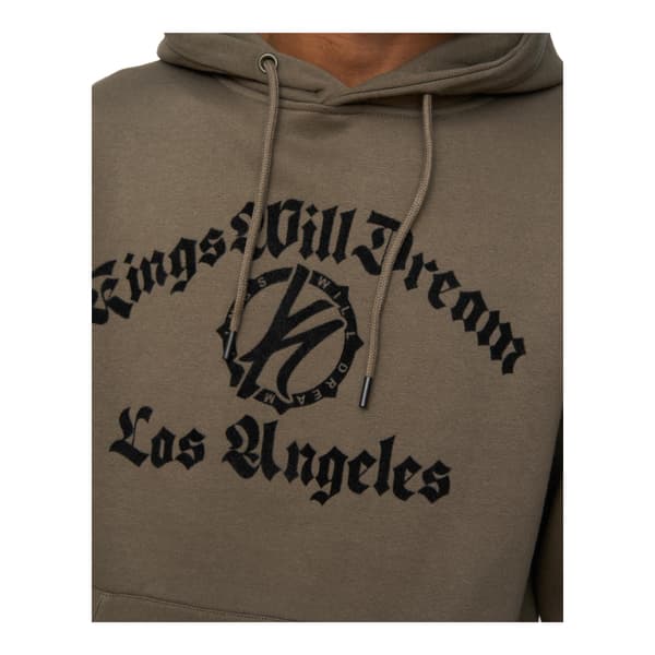 Kings Will Dream Herr Gothically Oversized Hoodie L Oliv Olive L