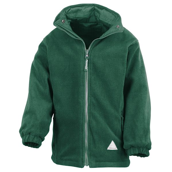 Result Barn/Barn Reversible Storm Stuff Anti Pilling Fleec Bottle Green/Bottle Green 3/4