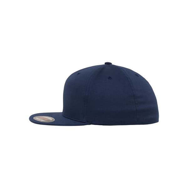 Flexfit by Yupoong Unisex Vuxen Flat Visor Cap S/M Mörkgrå Dark Grey S/M