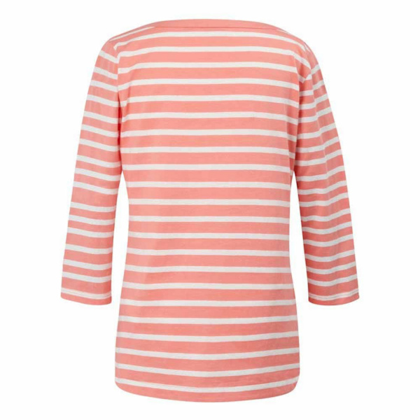 Regatta Baylette II Randig T-shirt för Kvinnor/Dam Storlek 24 UK Rosa Fu Pink Fusion 24 UK
