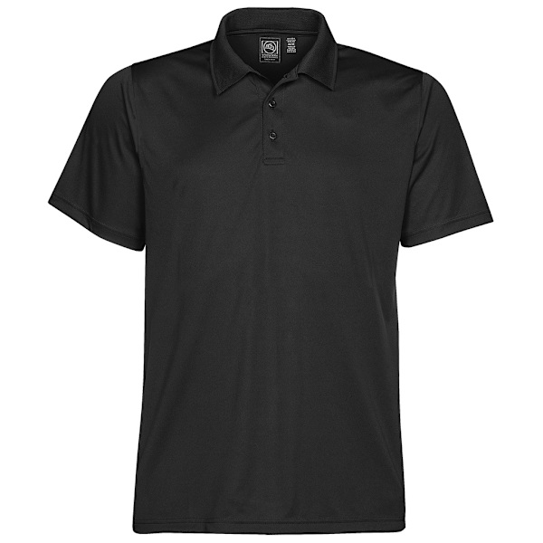 Stormtech Eclipse Piqué Pikétröja för män M Svart Black M