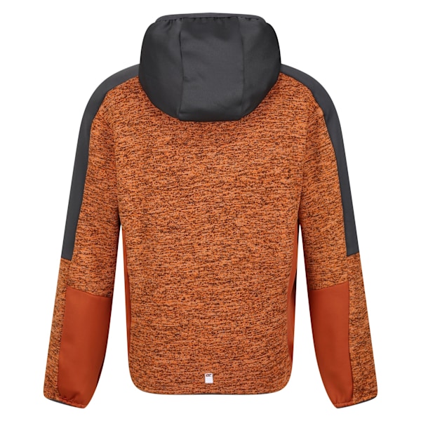 Regatta Barn/Barn Dissolver VII Full Zip Fleece Jacka 3-4 Orange Pepper/Seal Grey 3-4 Years