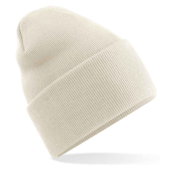 Beechfield Unisex Vuxen Original Recycled Deep Cuffed Beanie On Almond One Size