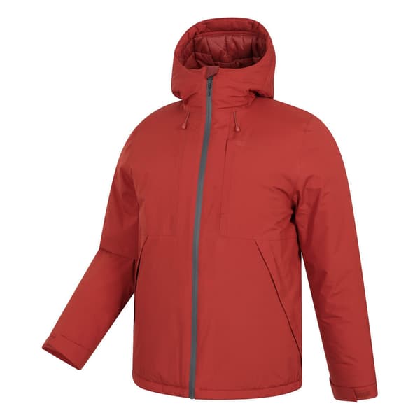 Mountain Warehouse Herr Heard Vadderad Vattentät Jacka XXL Rost Rust XXL