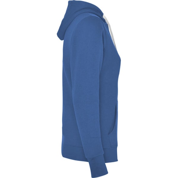 Roly Dam/Kvinnor Urban Hoodie L Royal Blå/Vit Royal Blue/White L