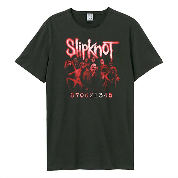 Amplified Unisex Adult Code Slipknot T-Shirt M Charcoal Charcoal M