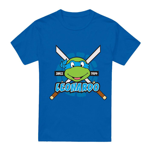 Teenage Mutant Ninja Turtles Herr T-shirt Sedan 1984 Leonardo S Royal Blue S