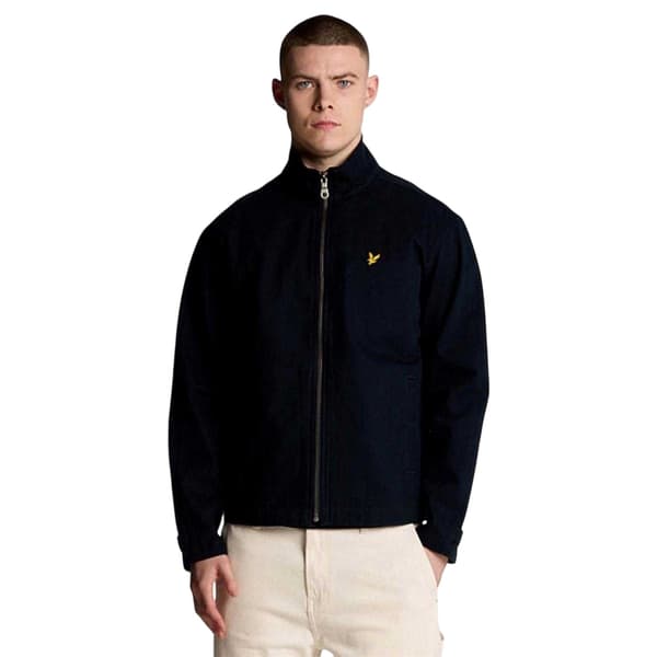 Lyle & Scott Herr Twill Höghalsad Jacka XL Blå Blue XL
