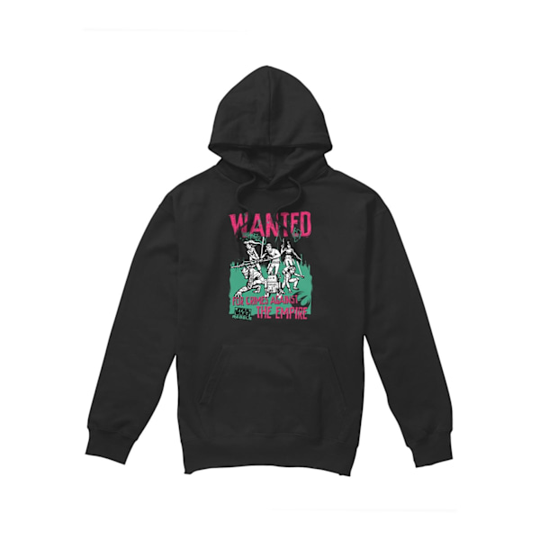 Star Wars Herr Wanted Rebels Hoodie L Svart Black L