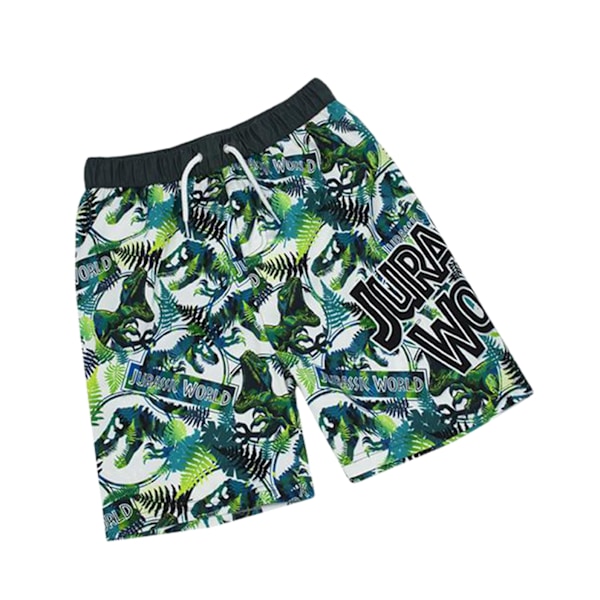 Jurassic World Pojk Dinosaur Badshorts 6-7 År Grön Green 6-7 Years