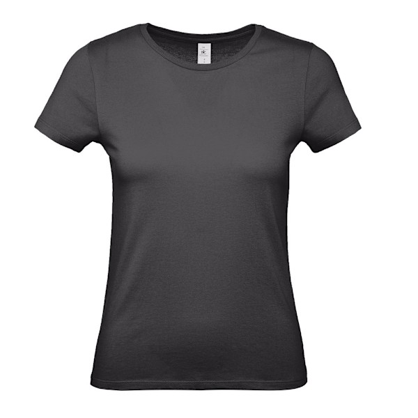 B&C Dam/Dam #E150 T-shirt XL Svart Ren Black Pure XL