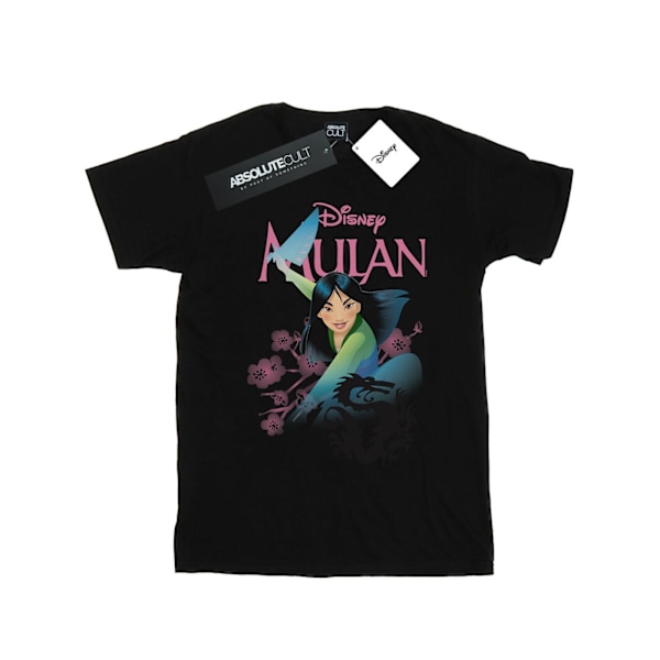 Disney Boys Mulan My Own Hero T-shirt 7-8 år Svart Black 7-8 Years