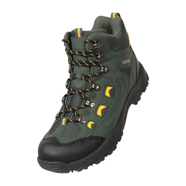 Mountain Warehouse Herr Adventurer Vattentäta Vandringskängor 11.5 Green 11.5 UK