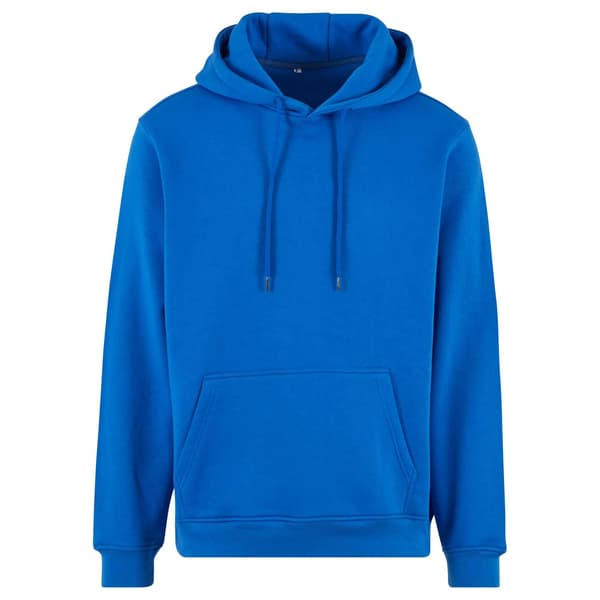 Build Your Brand Herr Basic Hoodie M Intense Blue Intense Blue M