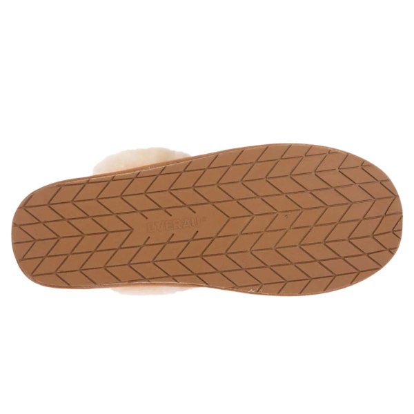 EverAu Dam/Kvinnor Mockaskinnstofflor 5 UK Chestnut Chestnut 5 UK