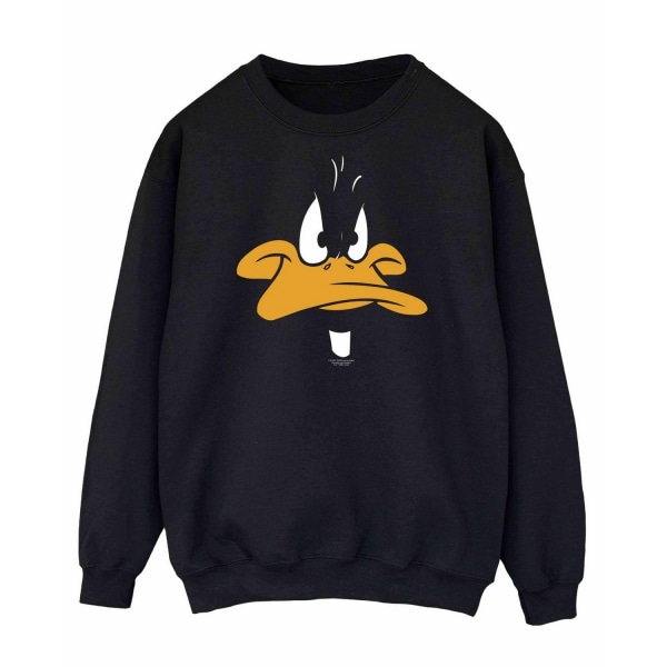 Looney Tunes Dam/Dam Daffy Duck Face Sweatshirt M Svart Black M