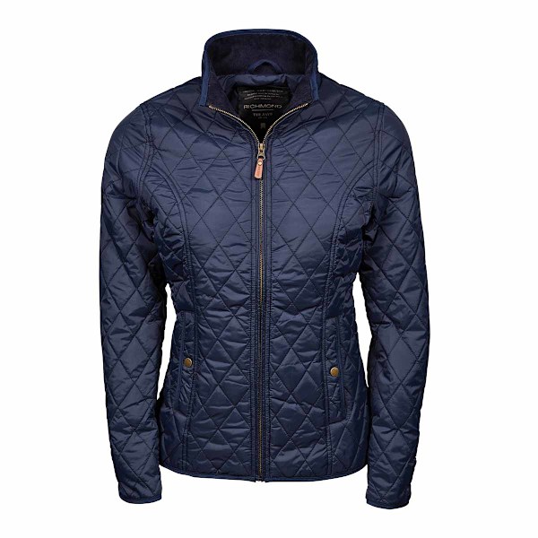 Tee Jays Dam/Kvinnor Richmond Diamond Quilted Jacka M Deep N Deep Navy M