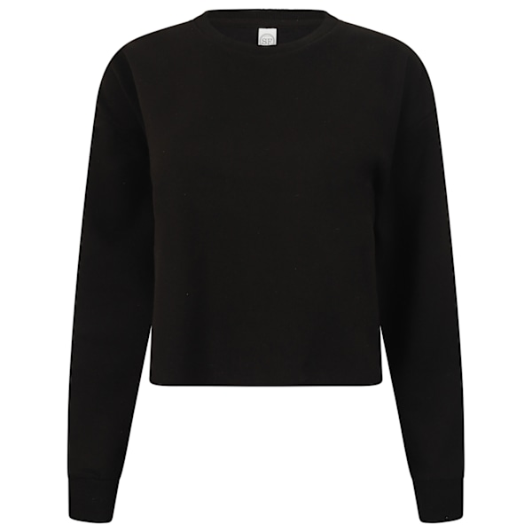 SF Dam/Kvinna Slounge Kort Tröja XS Svart Black XS