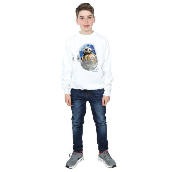 Star Wars: The Last Jedi Boys BB-8 Brushed Sweatshirt 9-11 år White 9-11 Years