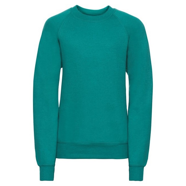 Jerzees Schoolgear Barn/Barn Raglan Sweatshirt 12 År Vinter Smaragd Winter Emerald 12 Years