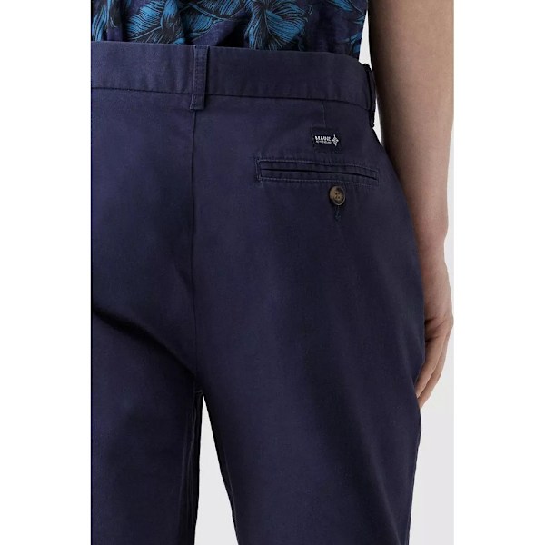 Maine Premium Chino Byxor för Herr 34R Royal Blå Royal Blue 34R