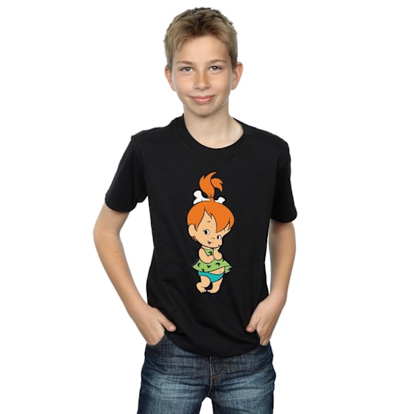 The Flintstones Boys Pebbles Flintstone T-Shirt 5-6 år Svart Black 5-6 Years