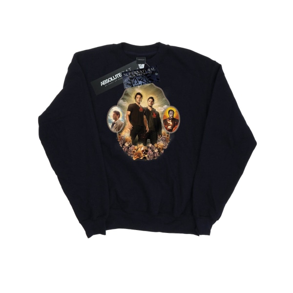 Supernatural Dam/Kvinnor Holy Shrine Sweatshirt XL Svart Black XL