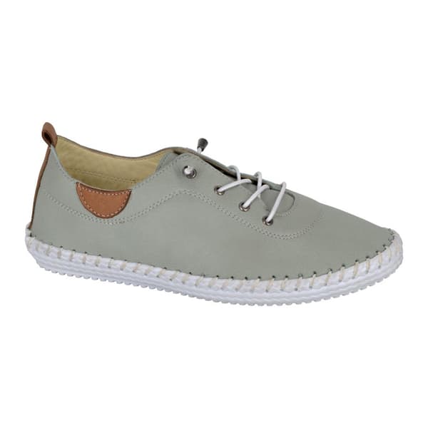 Mod Comfys Dams/Dam Softie Läder Loafers 8 UK Mintgrön Mint Green 8 UK