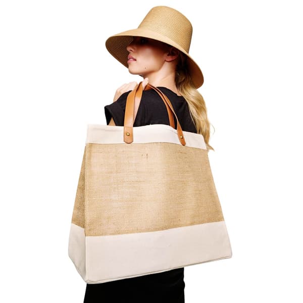 Nutshell Adley Jute Tote One Size Natur Natural One Size