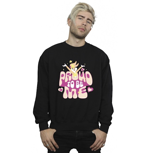 Looney Tunes Mens Lola Proud To Be Me Sweatshirt L Svart Black L