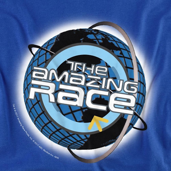 The Amazing Race Unisex Vuxen Jorden Runt Sweatshirt XXL R Royal Blue XXL