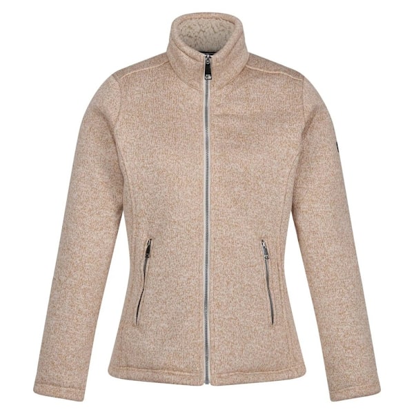 Regatta Dam/Kvinnor Razia II Full Zip Fleecejacka 18 UK Lig Light Vanilla/Moccasin 18 UK