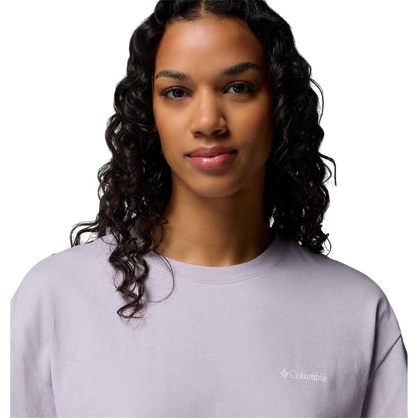 Columbia Dam/Dam Floral Oversized T-shirt M Lavendel Lavender M
