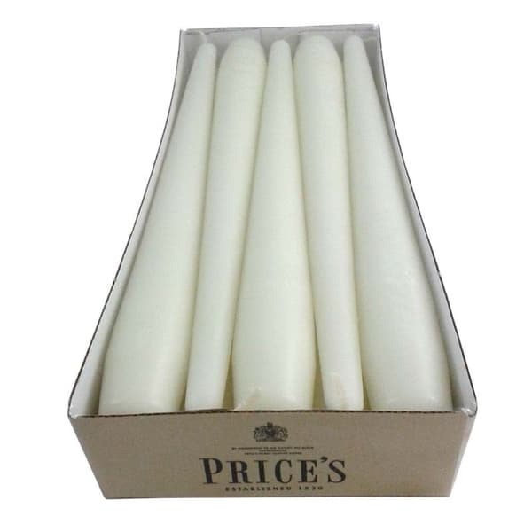 Prices Middagsljus (10-pack) One Size Elfenben Ivory One Size