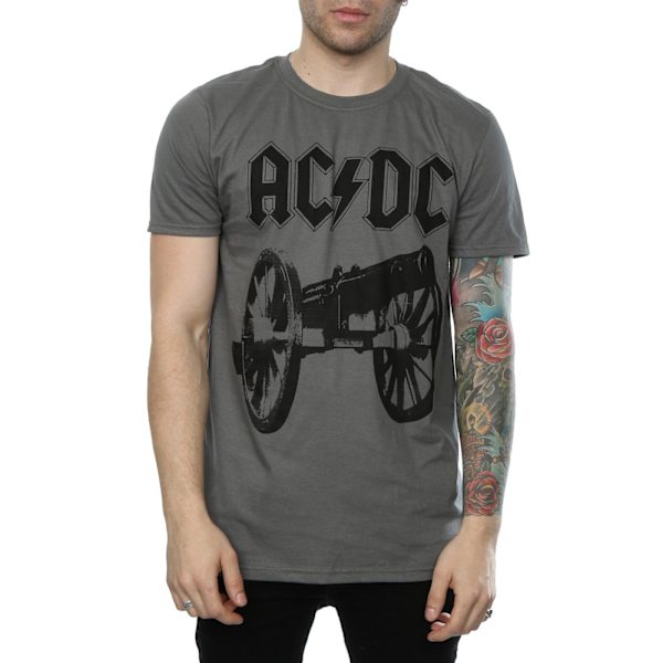 AC/DC Herr T-shirt For Those About To Rock M Charcoal Charcoal M