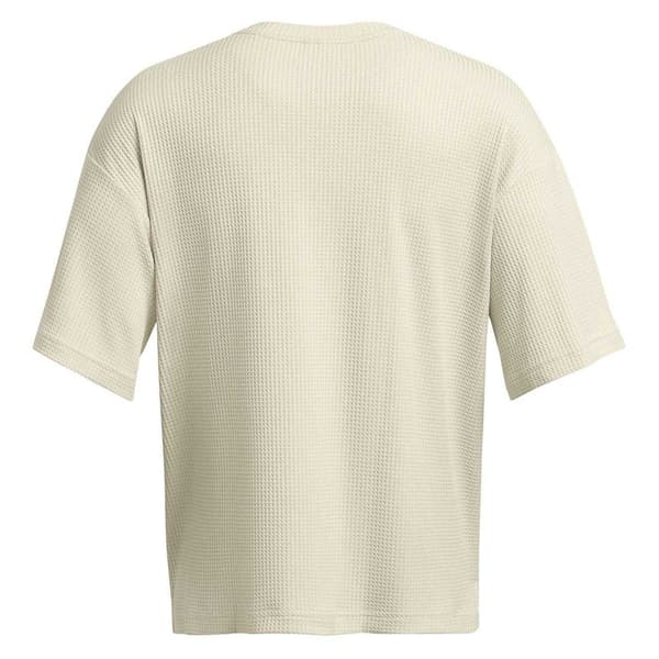 Under Armour Herr Rival Waffle T-shirt M Vit White M